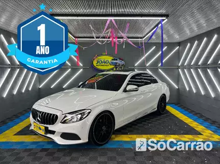 Mercedes C 200 AVANTGARDE 2.0 16V TB na cor Branca no Alvorada / RS - 6524503