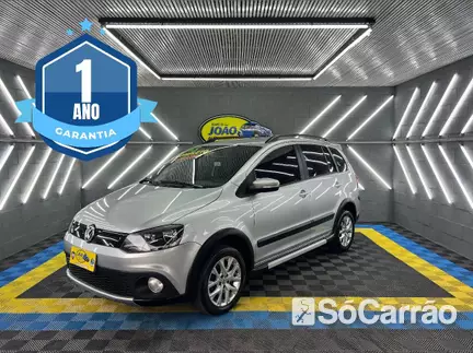 Volkswagen SPACE CROSS 1.6 16V MSI IMOTION na cor Prata no Alvorada / RS - 6669115