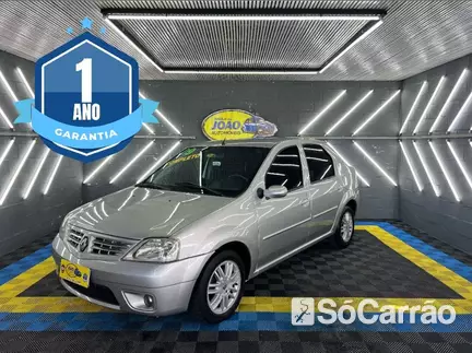 Renault LOGAN PRIVILEGE 1.6 8V HITORQUE na cor Prata no Alvorada / RS - 7007272