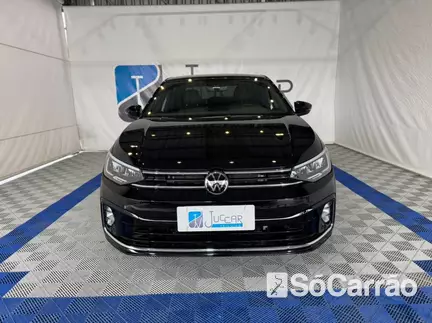Volkswagen VIRTUS 1.0 TSI AT na cor Preta em Joinville / SC - 6748198