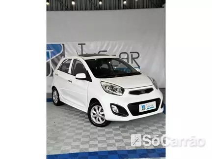 KIA PICANTO EX 1.0 12V MT na cor Branca em Joinville / SC - 6781610