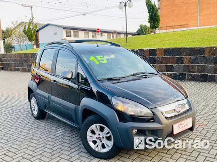 Fiat IDEA ADVENTURE 1.8 16V na cor Preta em CHAPECO / SC - 5970226
