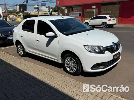 Renault LOGAN EXPRESSION 1.6 16V SCE na cor Branca em CHAPECO / SC - 6572530
