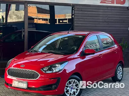 Ford KA SE 1.0 12V na cor Vermelha em Tijucas / SC - 6726023
