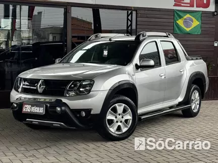 Renault DUSTER OROCH DYNAMIQUE 1.6 16V HIFLEX na cor Prata em Tijucas / SC - 6759291