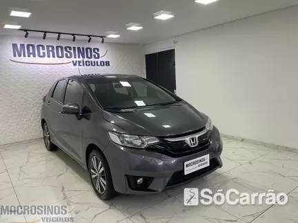 Honda FIT EX 1.5 16V CVT na cor Cinza no Canoas / RS - 6777222