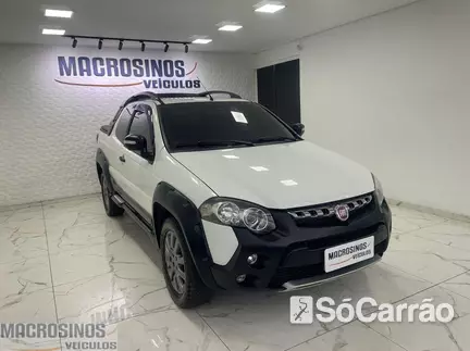 Fiat STRADA CD ADVENTURE(ADVENTURE LOCKER) 1.8 16V na cor Branca no Canoas / RS - 6801925