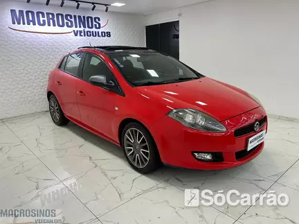 Fiat BRAVO SPORTING 1.8 16V na cor Vermelha no Canoas / RS - 6828180