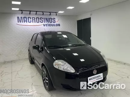 Fiat PUNTO ATTRACTIVE 1.4 8V na cor Preta no Canoas / RS - 6905341