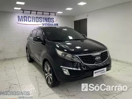 KIA SPORTAGE EX 2WD 2.0 16V AT na cor Preta no Canoas / RS - 6905368