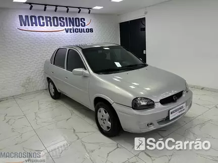 Chevrolet CORSA SEDAN CLASSIC 1.0 MPFI na cor Prata no Canoas / RS - 6938893