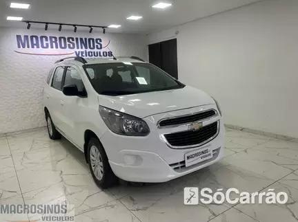Chevrolet SPIN LT 1.8 8V ECO MT6 na cor Branca no Canoas / RS - 6938934