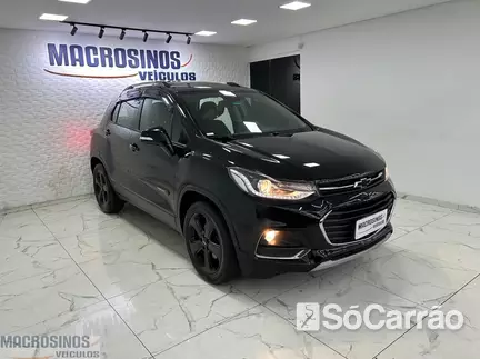 Chevrolet TRACKER MIDNIGHT 1.4 TURBO AT6 na cor Preta no Canoas / RS - 6938938