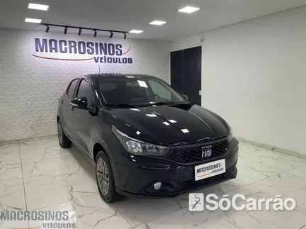 Fiat ARGO DRIVE 1.0 6V FIREFLY na cor Preta no Canoas / RS - 6938984