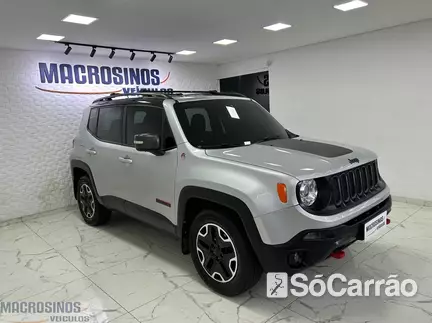 JEEP RENEGADE TRAILHAWK 2.0 4X4 AT9 TB na cor Prata no Canoas / RS - 6939043