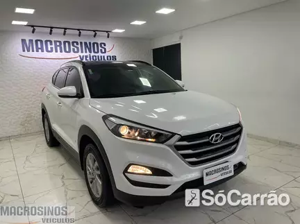 Hyundai NEW TUCSON GLS 1.6 16V TB AT na cor Branca no Canoas / RS - 6939204