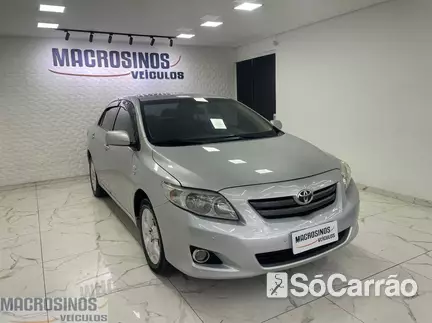 Toyota COROLLA GLI 1.8 16V na cor Prata no Canoas / RS - 6939358
