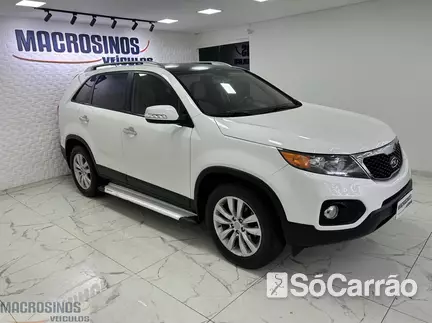 KIA SORENTO EX 4X2 2.4 AT na cor Branca no Canoas / RS - 6939637