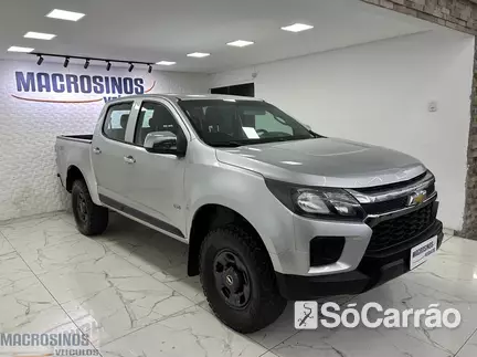 Chevrolet S10 CD 4X4 2.8 TB-IC 132CV na cor Prata no Canoas / RS - 6980034