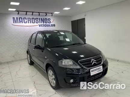 Citroen C3 EXCLUSIVE 1.4 8V na cor Preta no Canoas / RS - 6980089