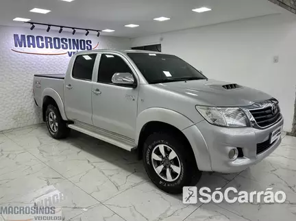 Toyota HILUX CD SR 4X4 3.0 16V MT na cor Prata no Canoas / RS - 6980172