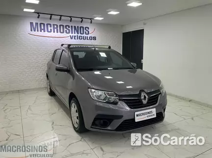 Renault SANDERO ZEN 1.0 12V SCE na cor Cinza no Canoas / RS - 6980175