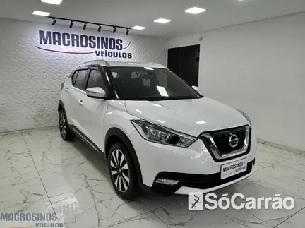Nissan KICKS SV 1.6 16V na cor Branca no Canoas / RS - 6988627