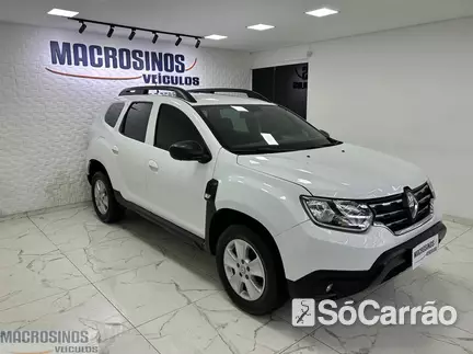 Renault DUSTER ZEN 1.6 16V SCE MT6 na cor Branca no Canoas / RS - 6991074