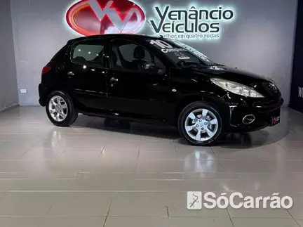 Peugeot 207 XR 1.4 8V na cor Preta no Canoas / RS - 6965512