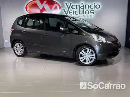 Honda FIT EX 1.5 16V AT na cor Cinza no Canoas / RS - 6965525