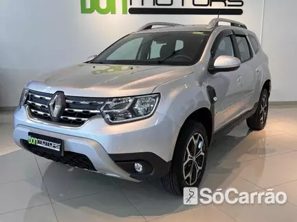 Renault DUSTER ICONIC 1.6 16V SCE CVT X-TRONIC na cor Prata em Sao Bento do Sul / SC - 6920234
