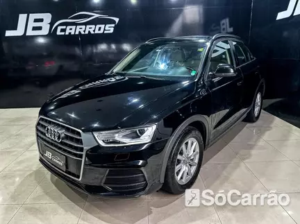 Audi Q3 AMBIENTE(CONFORTO) 1.4 TFSI S TRONIC na cor Preta em Florianópolis / SC - 6963328