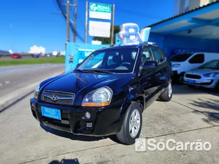 Hyundai TUCSON GL 4X2 2.0 16V AT na cor Preta em São José / SC - 6756882