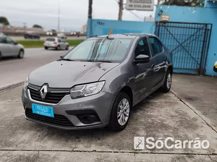 Renault LOGAN LIFE 1.0 12V SCE na cor Cinza em São José / SC - 6870348