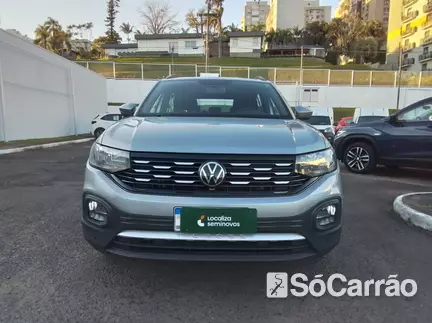 Volkswagen T-CROSS COMFORTLINE 200 1.0 TSI AT6 na cor Prata no Porto Alegre / RS - 6768520