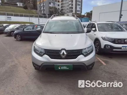 Renault DUSTER INTENSE PLUS 1.6 16V SCE MT6 na cor Prata no Porto Alegre / RS - 6829405