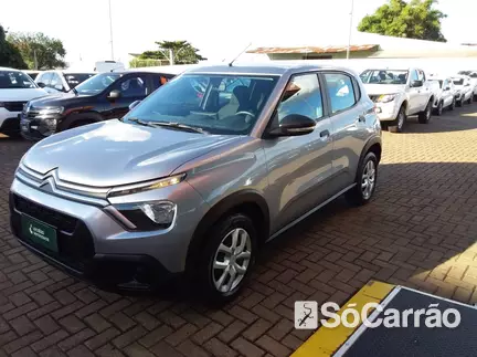 Citroen C3 C3 FEEL 1.0 MT FLEX na cor Cinza em Maringá / PR - 6789047