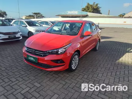 Fiat CRONOS 1.3 8V FIREFLY na cor Vermelha em Maringá / PR - 6908194