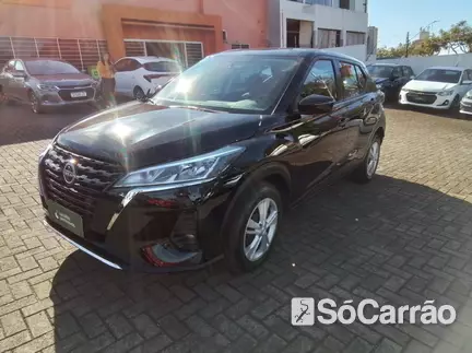 Nissan KICKS MP1175 ACTIVE(MULTIMIDIA) 1.6 16V CVT na cor Preta em Maringá / PR - 6937017