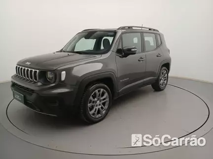JEEP RENEGADE LONGITUDE 1.3 T270 GSE AT6 na cor Cinza em Maringá / PR - 6938465