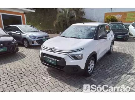 Citroen C3 C3 FEEL 1.0 MT FLEX na cor Branca em Maringá / PR - 6961681
