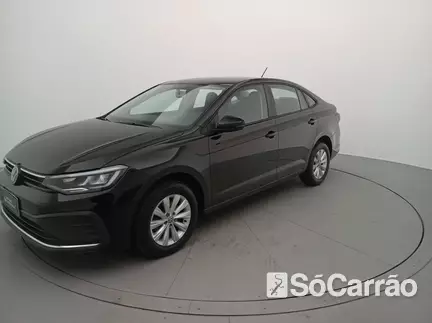 Volkswagen VIRTUS 1.0 TSI AT na cor Preta em Maringá / PR - 6974432