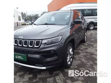 JEEP COMPASS LONGITUDE 4X2 1.3 TB AT6 na cor Cinza em Maringá / PR - 6983539