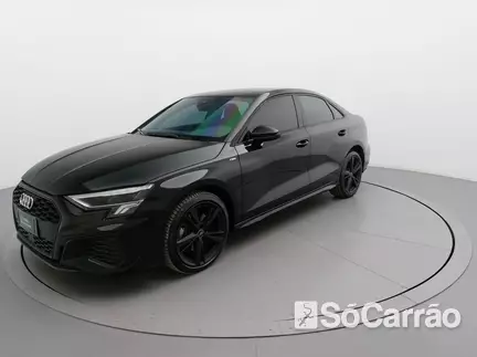 Audi A3 SPORTBACK PERFORMANCE BLACK 2.0 16V TFSI S TRONIC na cor Preta em Londrina / PR - 6797269
