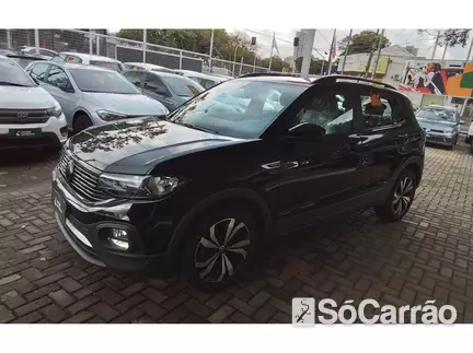 Volkswagen T-CROSS COMFORTLINE 200 1.0 TSI AT6 na cor Preta em Londrina / PR - 6826557