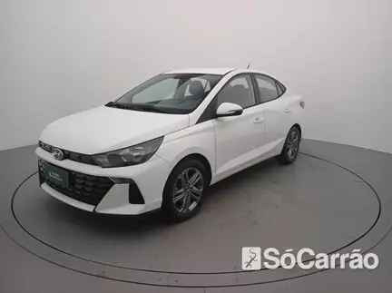 Hyundai HB20S COMFORT PLUS 1.0 TGDI 12V AT6 na cor Branca em Londrina / PR - 6999452