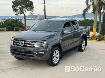 Volkswagen AMAROK CD HIGHLINE 4X4 2.0 BI-TDI AT na cor Cinza em São José / SC - 6645579