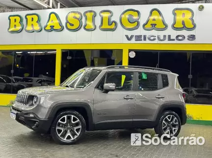 JEEP RENEGADE LONGITUDE 1.8 16V AT6 na cor Cinza em TOLEDO / PR - 6787326