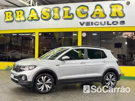 Volkswagen T-CROSS COMFORTLINE 200 1.0 TSI AT6 na cor Prata em TOLEDO / PR - 6878801