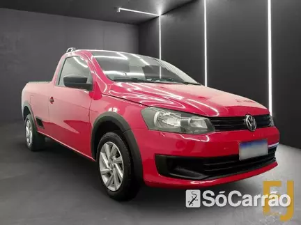 Volkswagen SAVEIRO CS 1.6 TRENDLINE na cor Vermelha em Curitiba / PR - 6668083